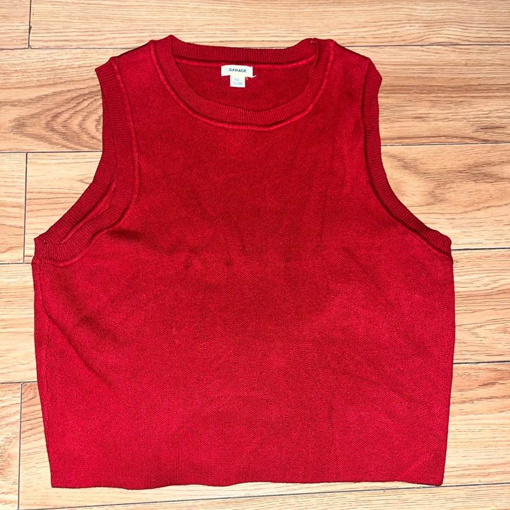 NWT‼️ garage “whatever” patterned tank